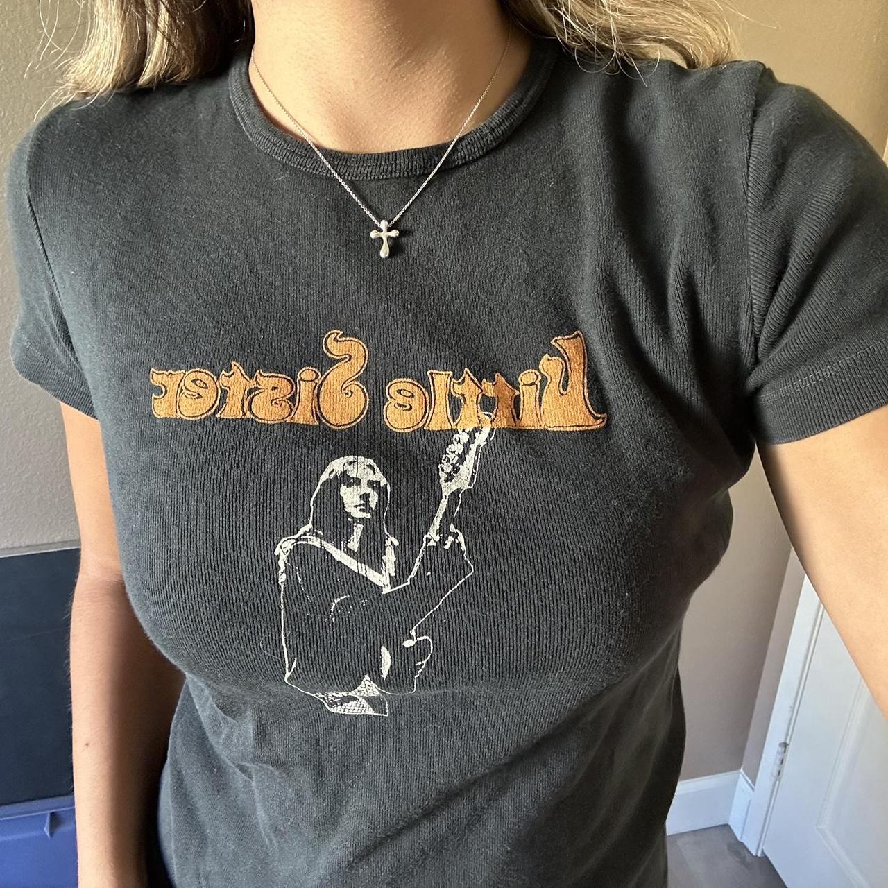 Brandy Melville Little Sister Graphic T! Fits like... Depop