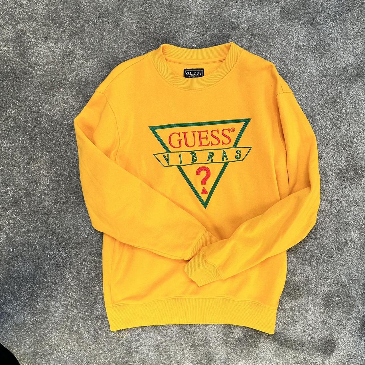 Guess x J Balvin Vibras Crewneck Jumper Pullover. Depop