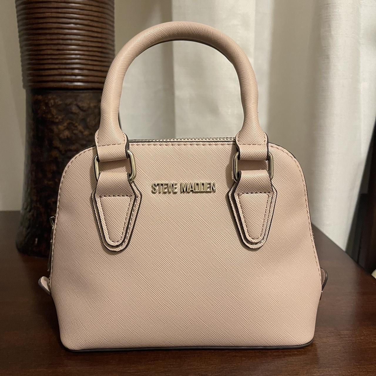mini blush pink steve madden bag! does have