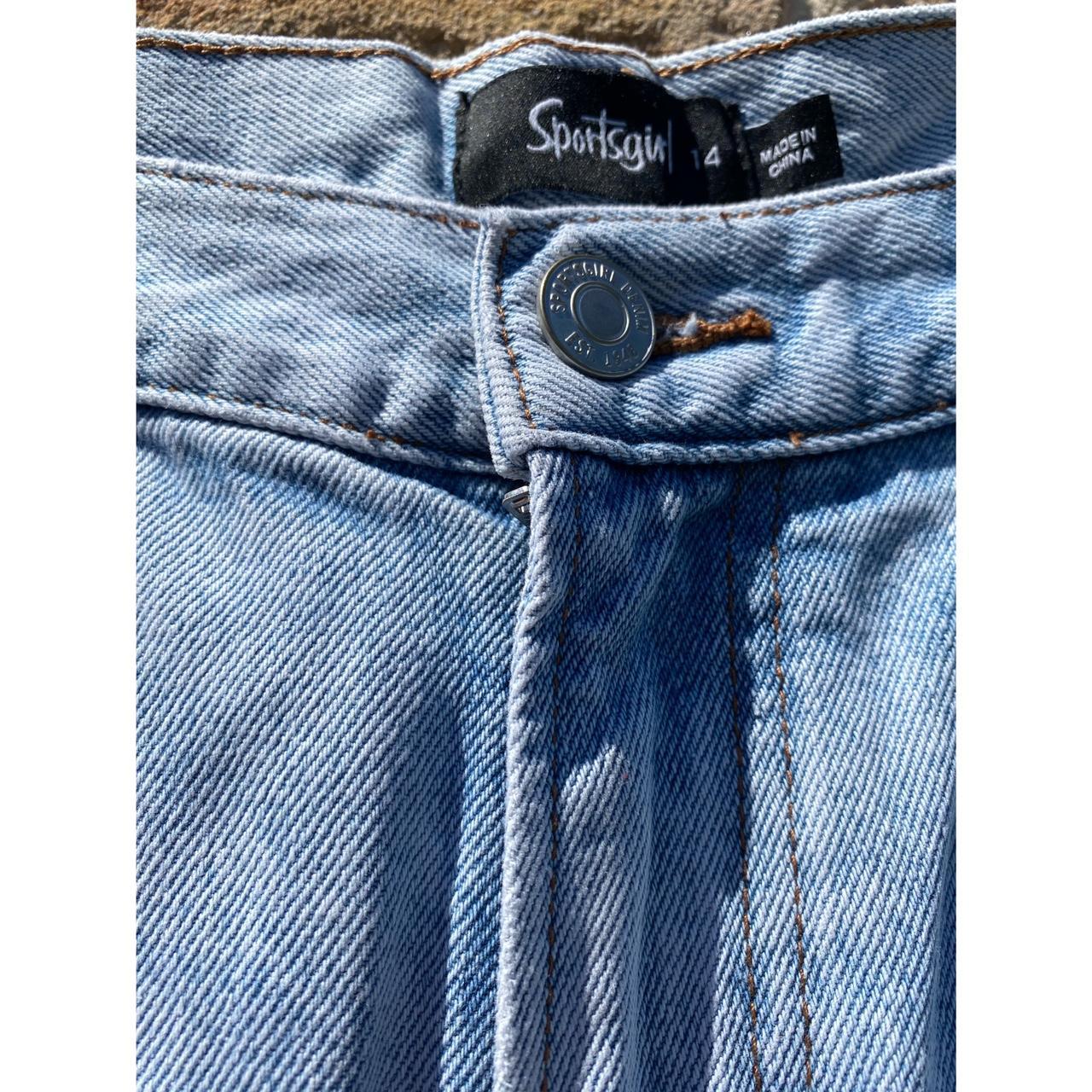 SPORTSGIRL LIGHT WASH DENIM JEANS straight fit size... Depop