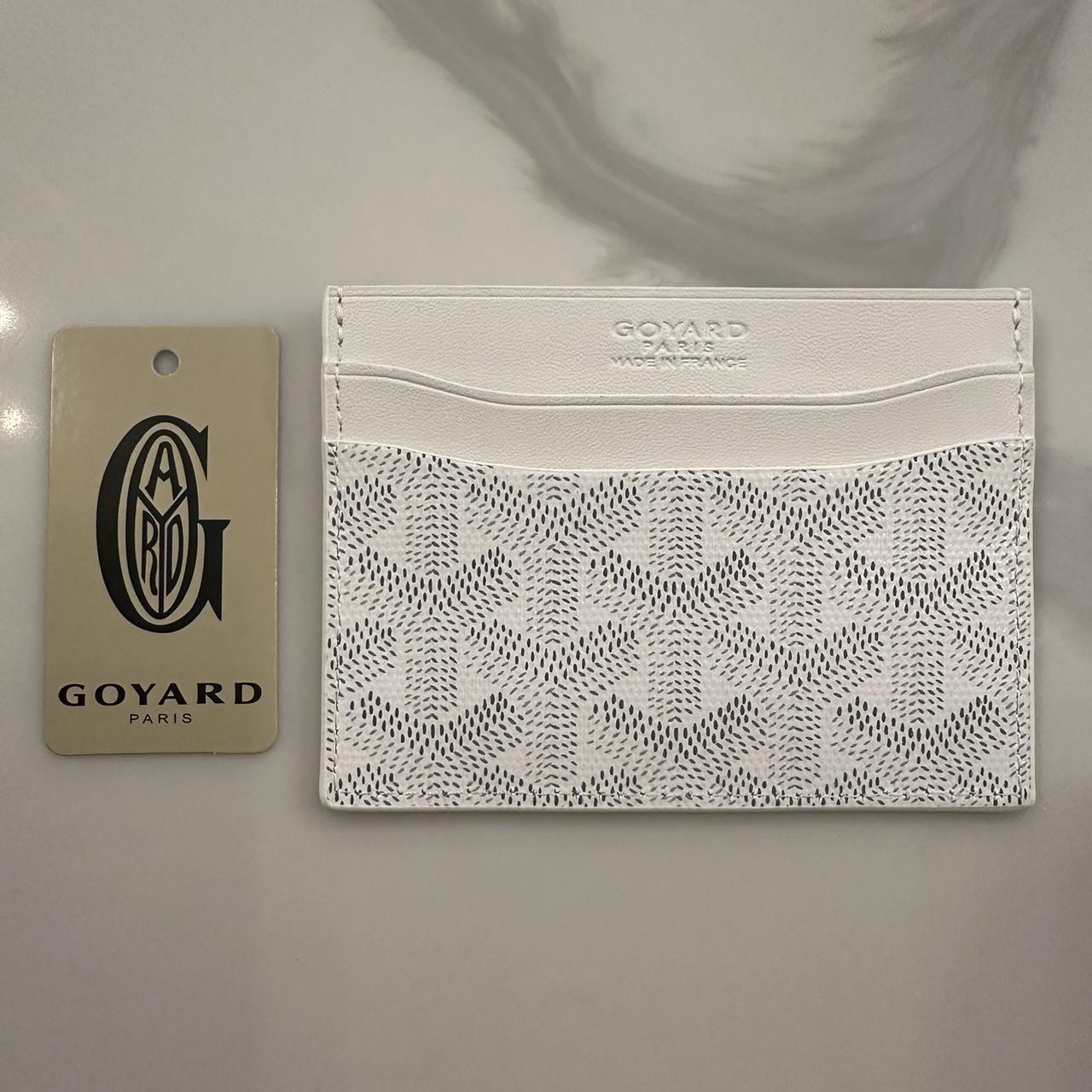 Goyard saint sulpice white card holder. Have had for - Depop