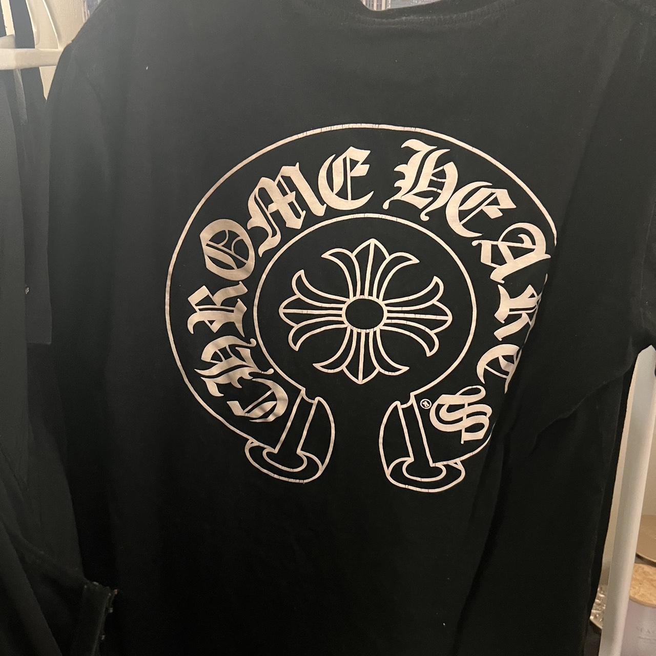 Authentic Chrome hearts shirt Good condition no wear - Depop