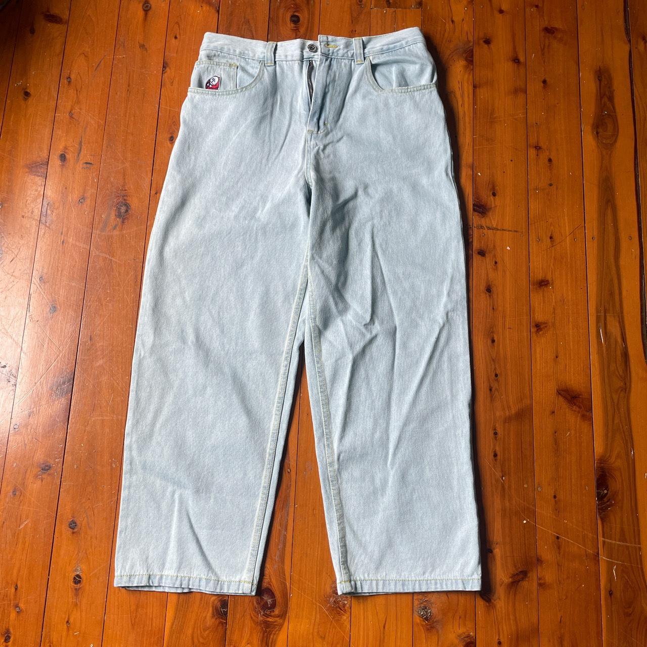 Polar big boy jeans, light blue. These have been... - Depop