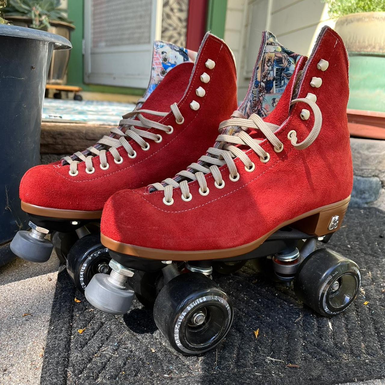 Saint Laurent Classic SL/O3H High Too Roller Skates - Depop