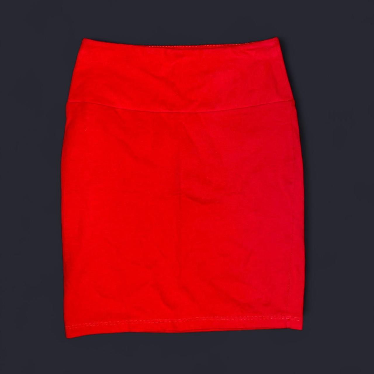 Red Leather Pencil Skirt Forever 21 FOREVER 21 Brown Faux Leather