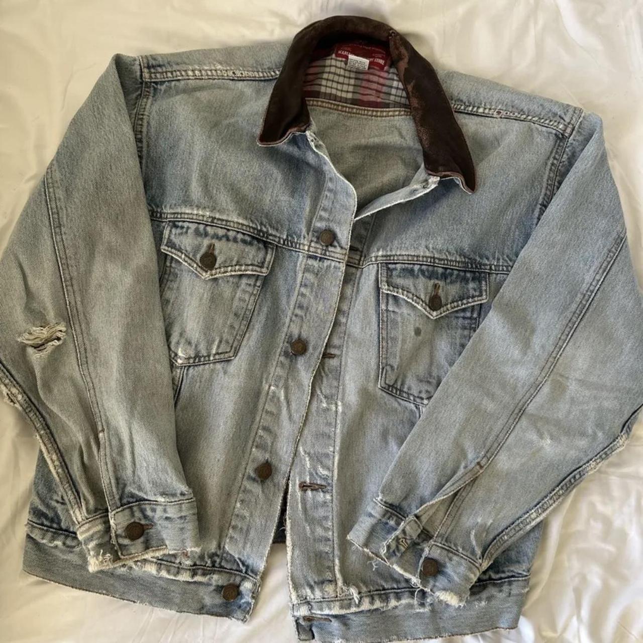 MARLBORO MCS-257 MENS VINTAGE Vtg Denim perfectly... - Depop