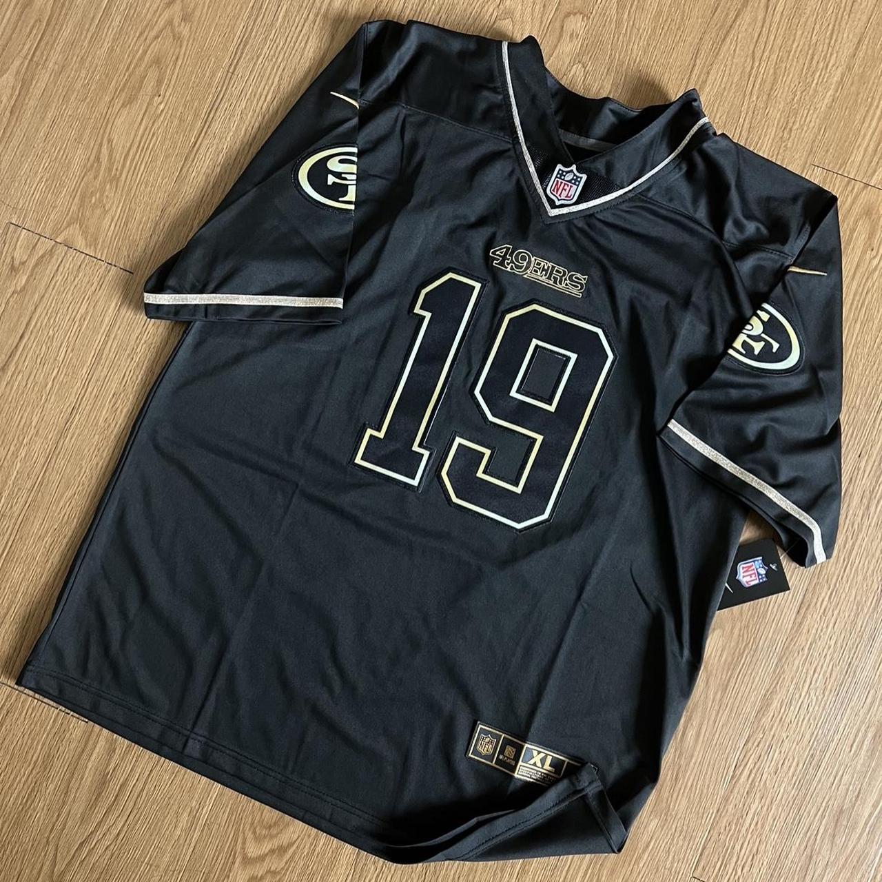 San Francisco 49ers Gold Blooded Jersey - All Stitched