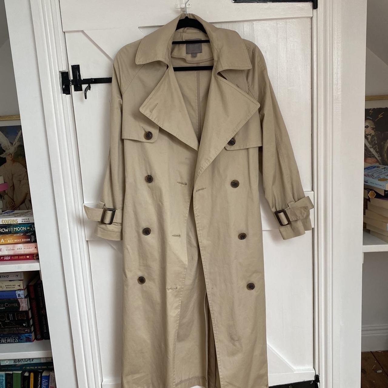 Next Tan Trench Coat. Selling as I have too many... - Depop