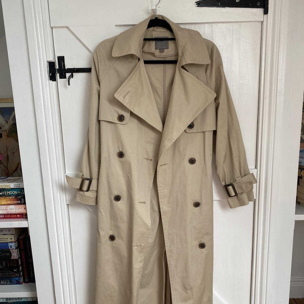 Next Tan Trench Coat. Selling as I have too many... - Depop