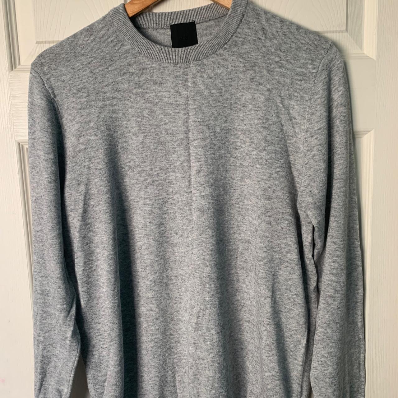 H&M Men's Grey Sweatshirt | Depop