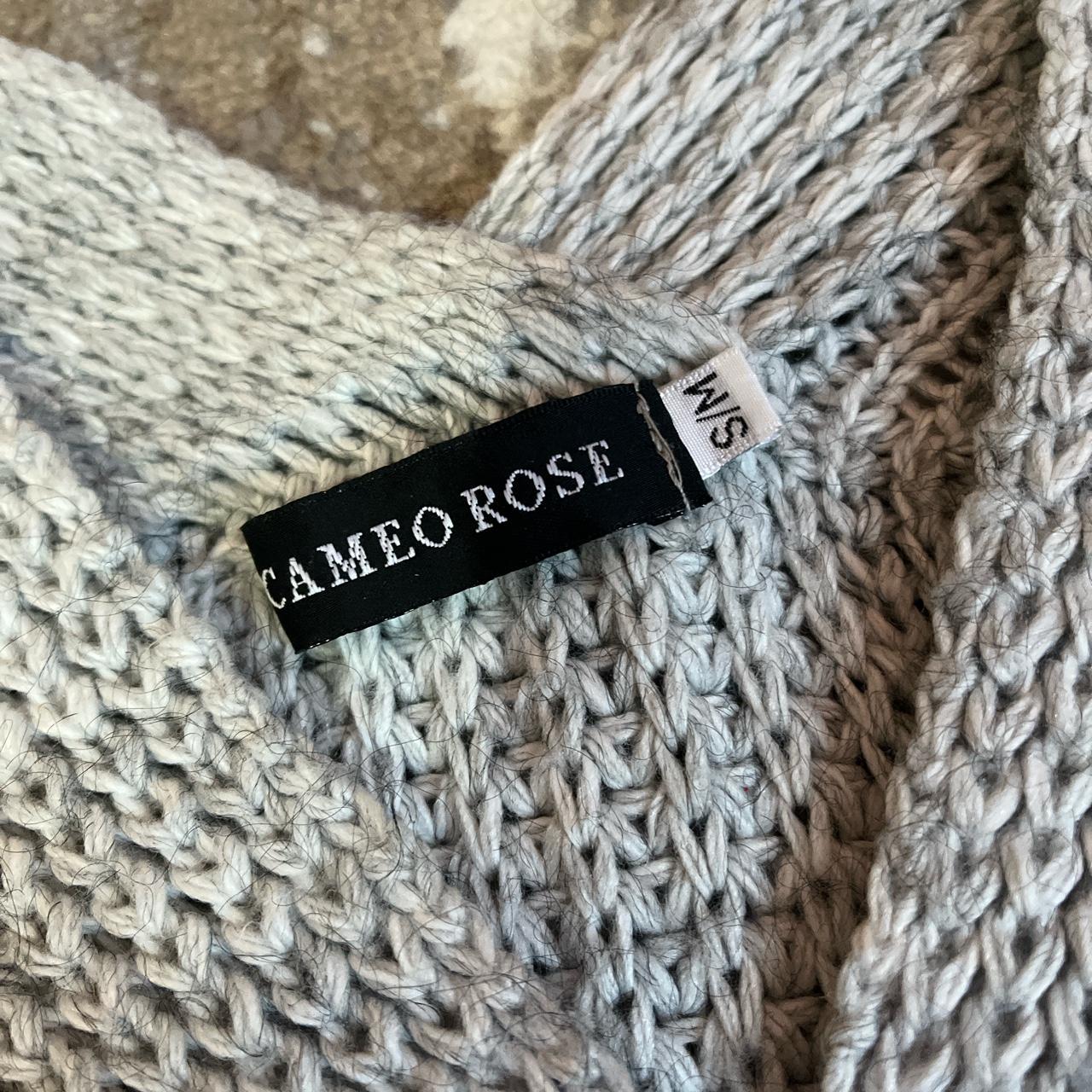 Cameo rose grey top jumper