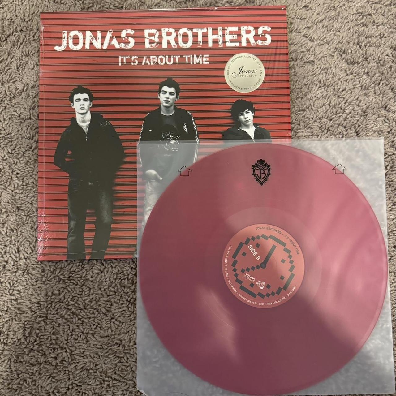 NEW shops Jonas Brothers Vinyl Its About Time