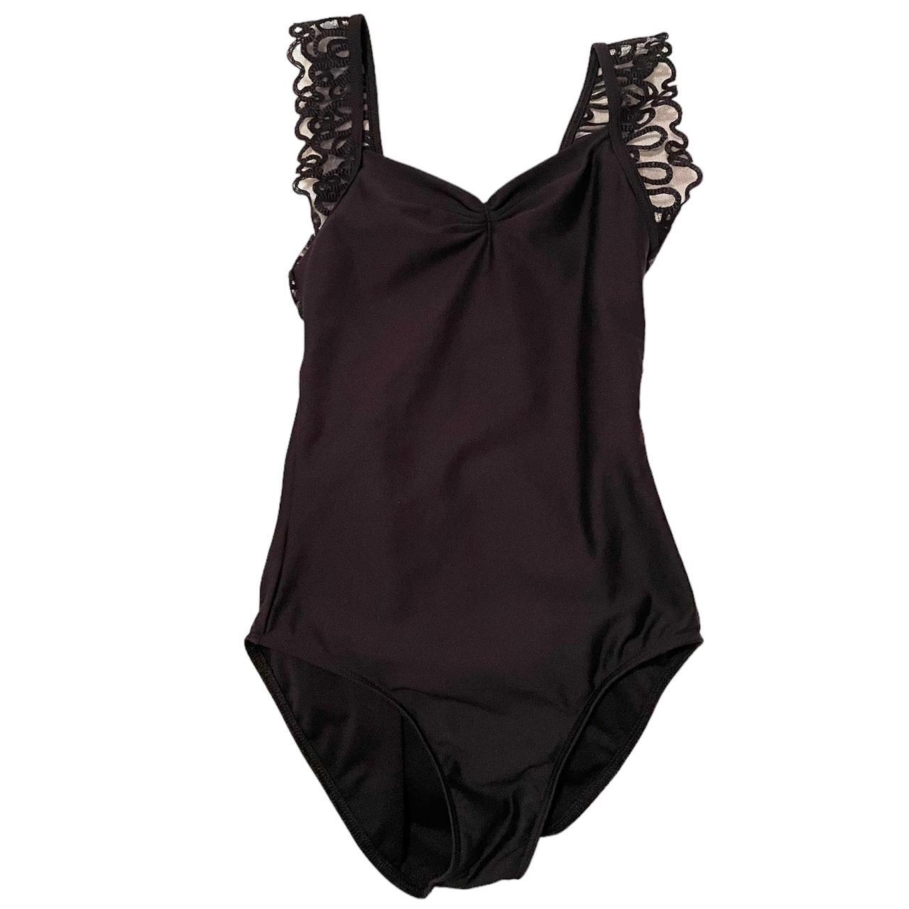 Wear Moi black SweetPea leotard size xs Brand new,... - Depop