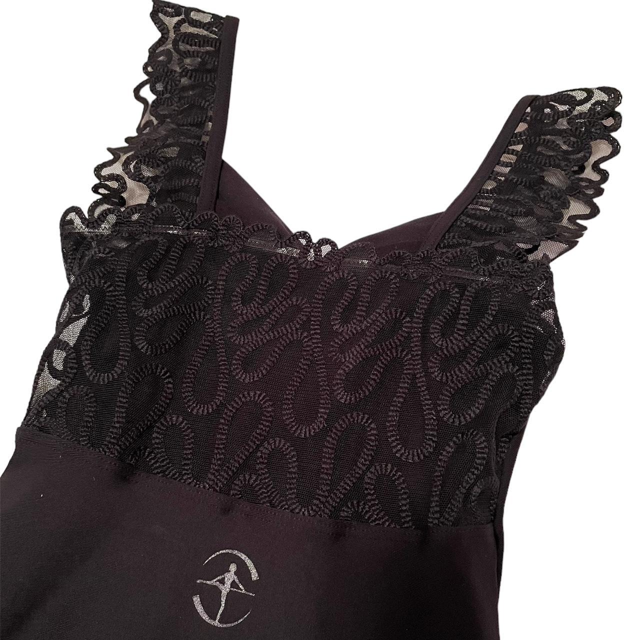 Wear Moi black SweetPea leotard size xs Brand new,... - Depop