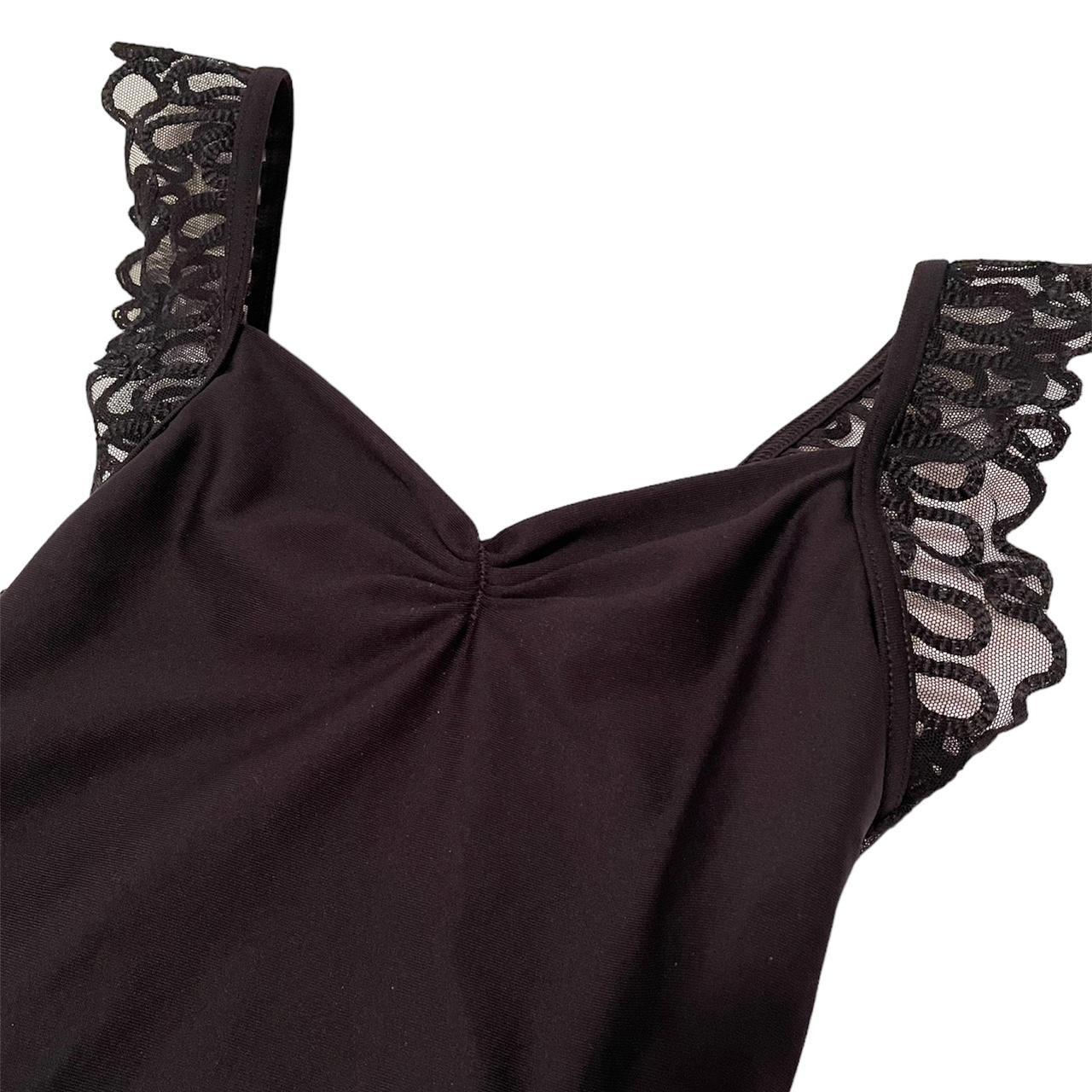 Wear Moi black SweetPea leotard size xs Brand new,... - Depop