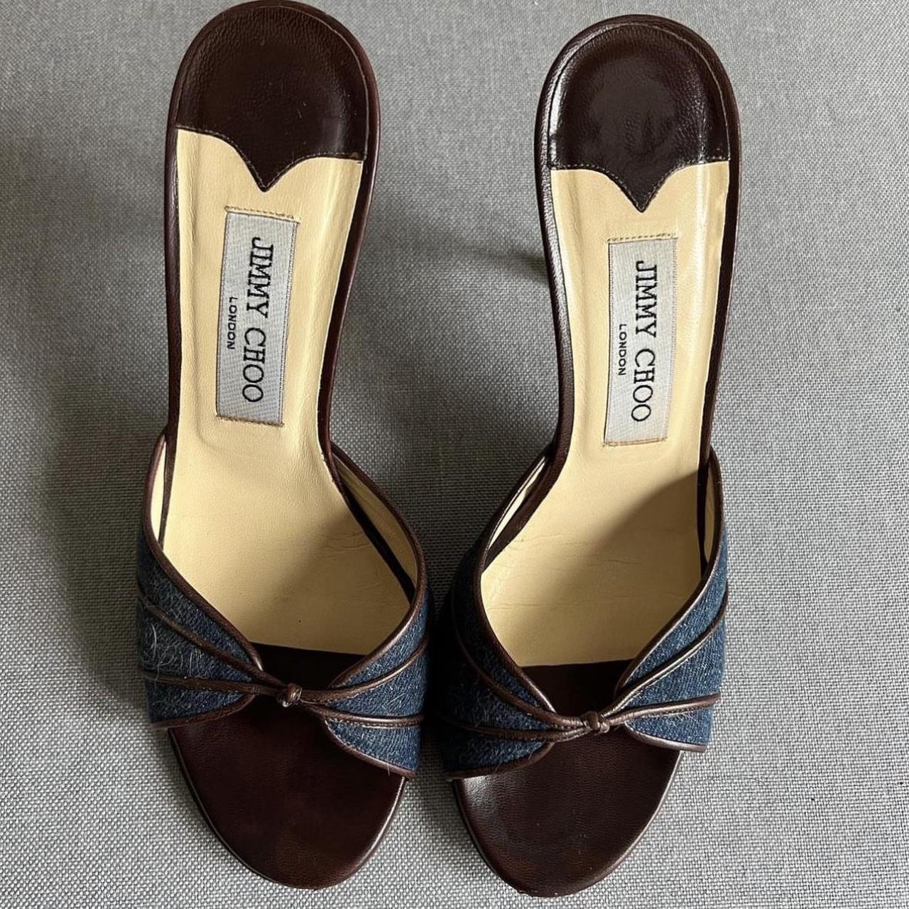 navy jimmy choo heels