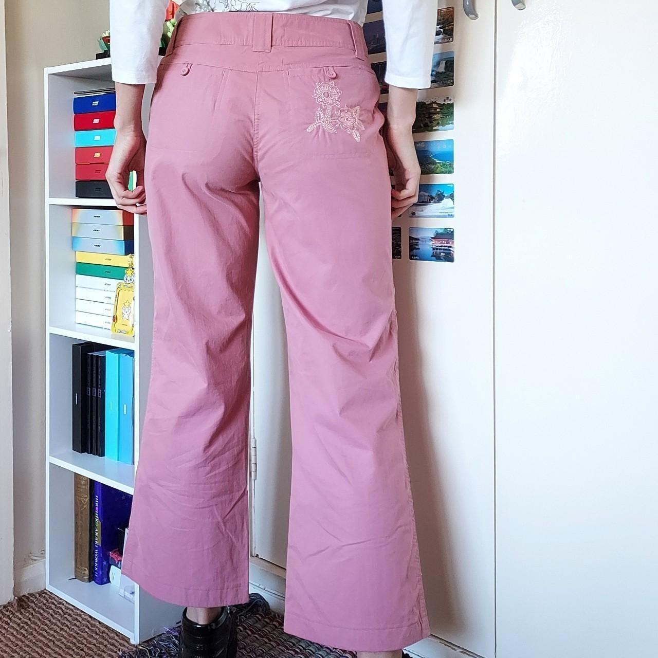 Pink trousers next sale