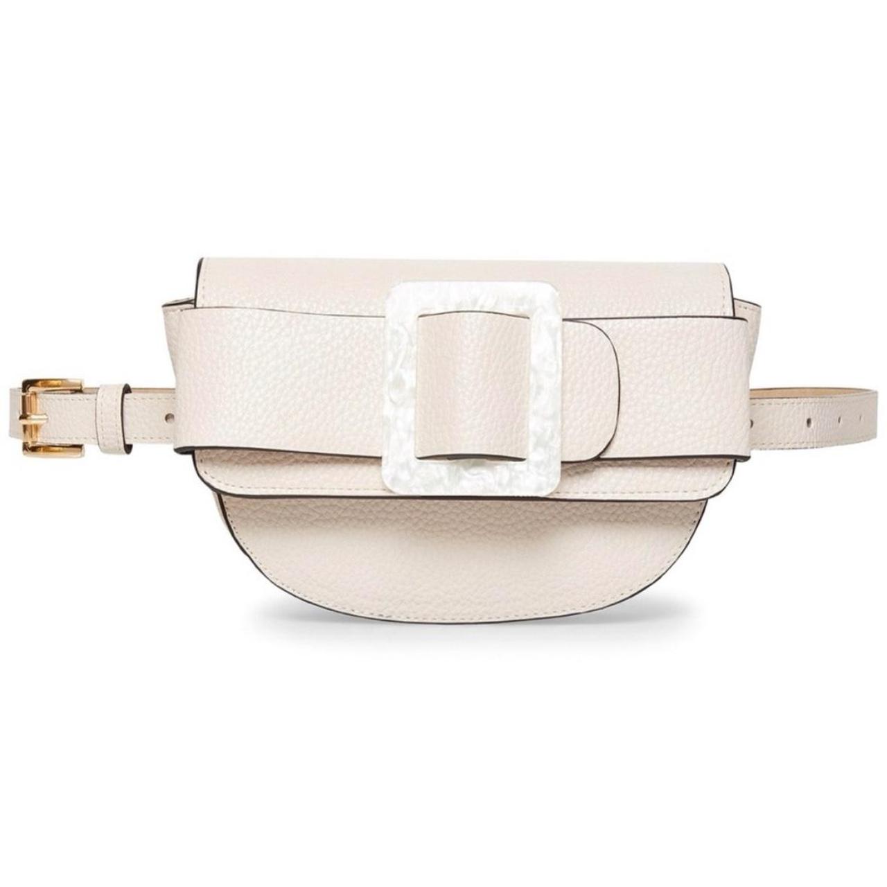 Steve madden white fanny pack deals