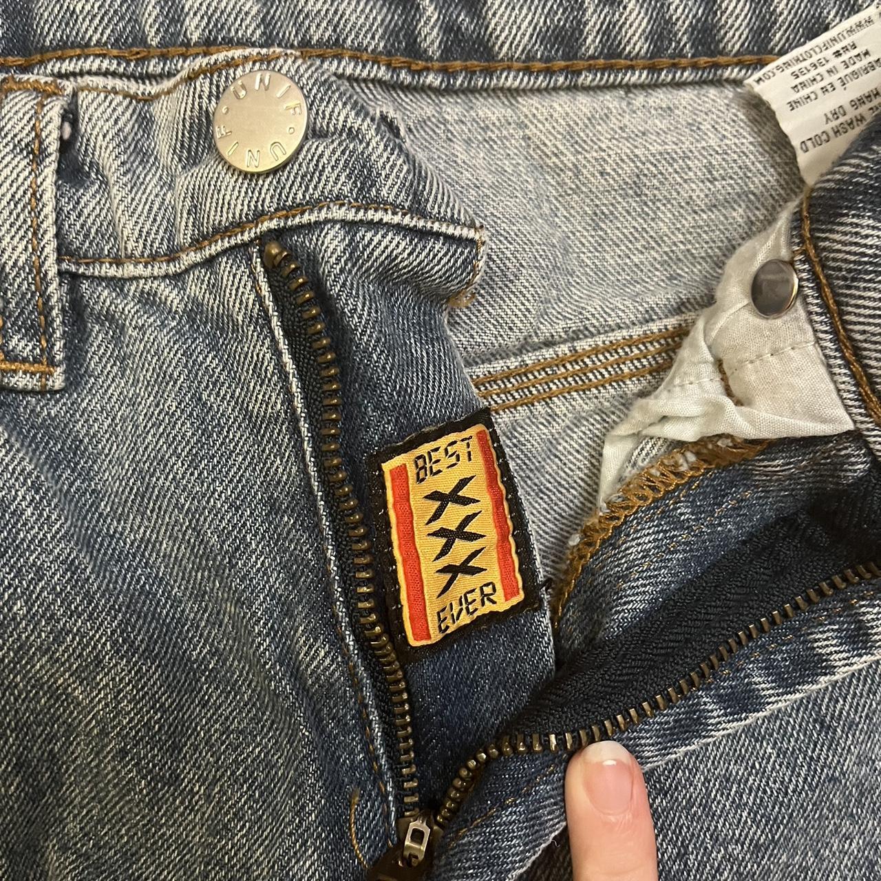 UNIF X JEANS 🪐 worn like twice ! great condition... - Depop