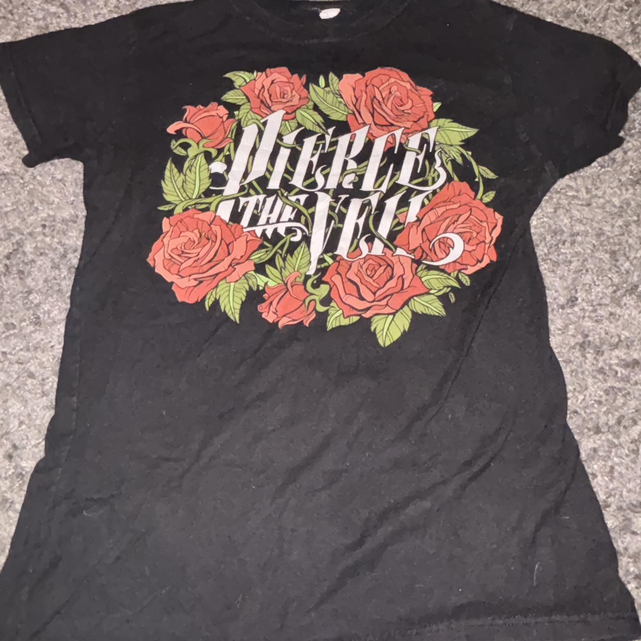 VINTAGE pierce the veil roses graphic t shirt **not... Depop
