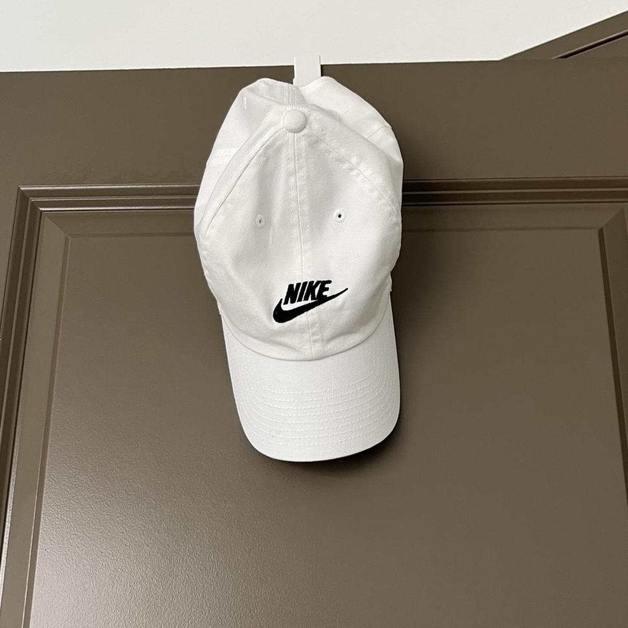 Nike Women's White Hat Depop