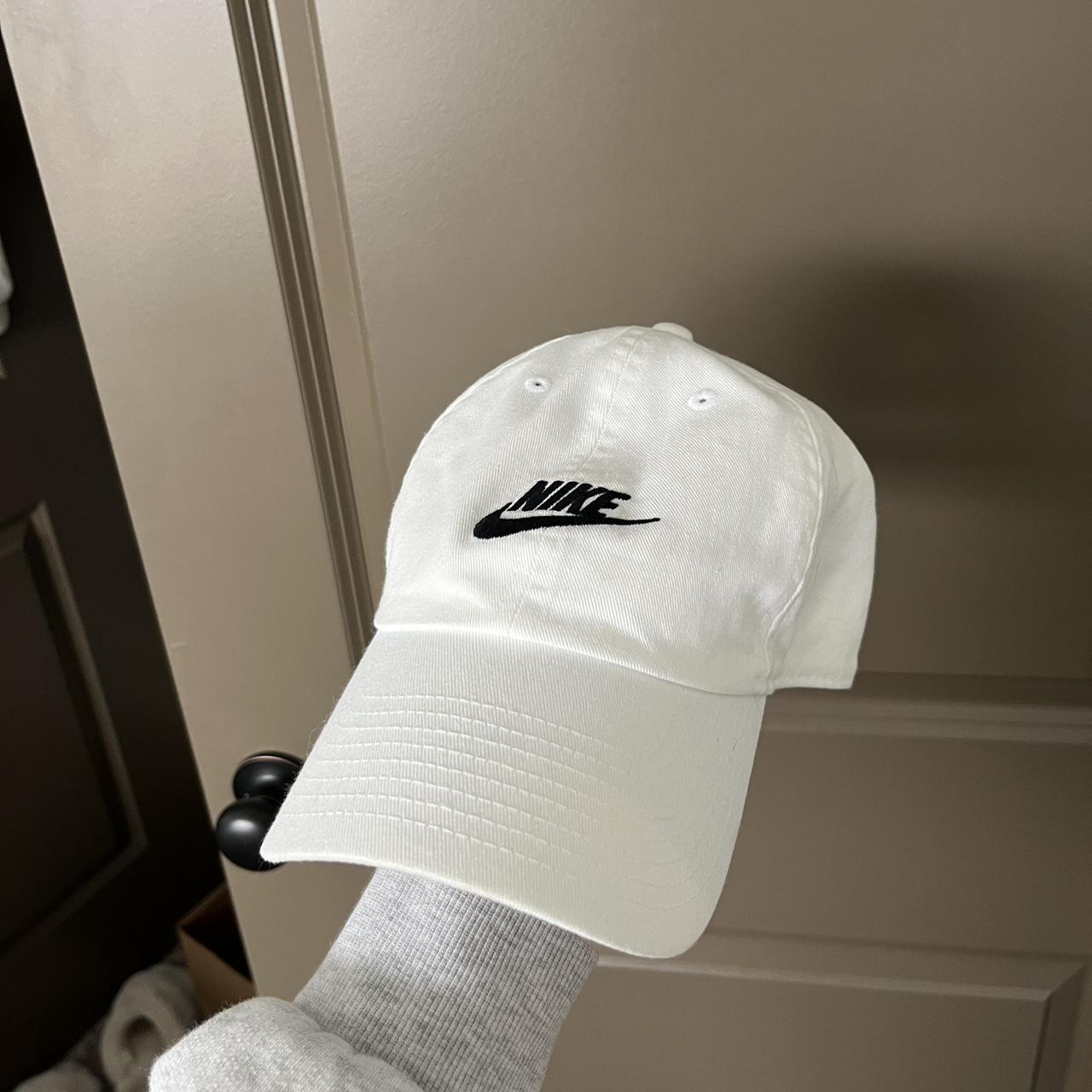 Nike Women's White Hat Depop