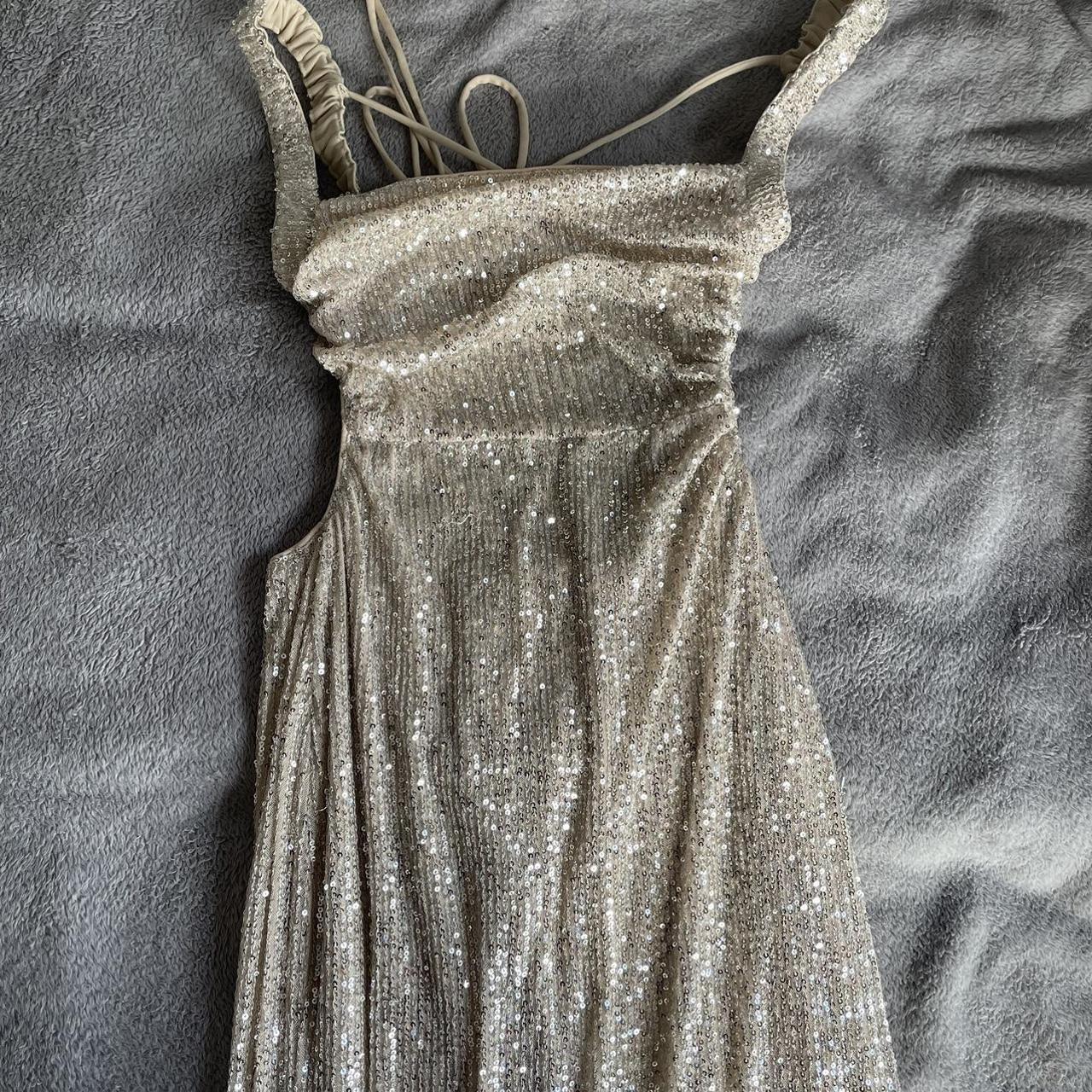 formal dress, in perfect condition worn once, size 12 - Depop