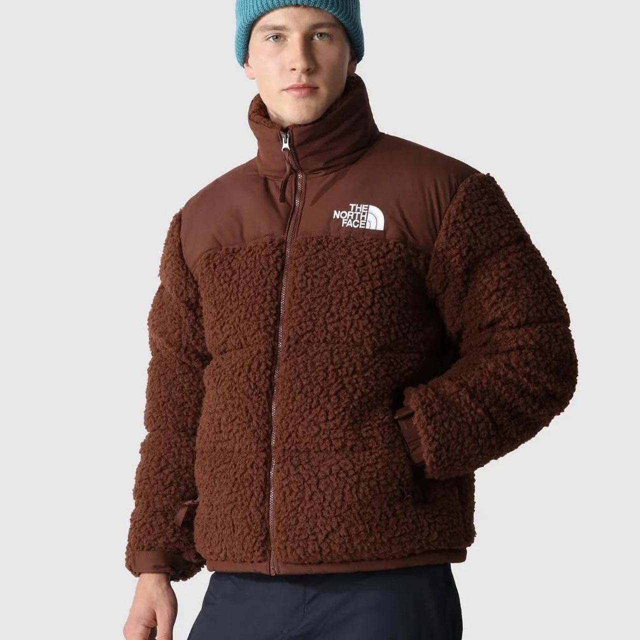 North face clearance sherpa jacket mens