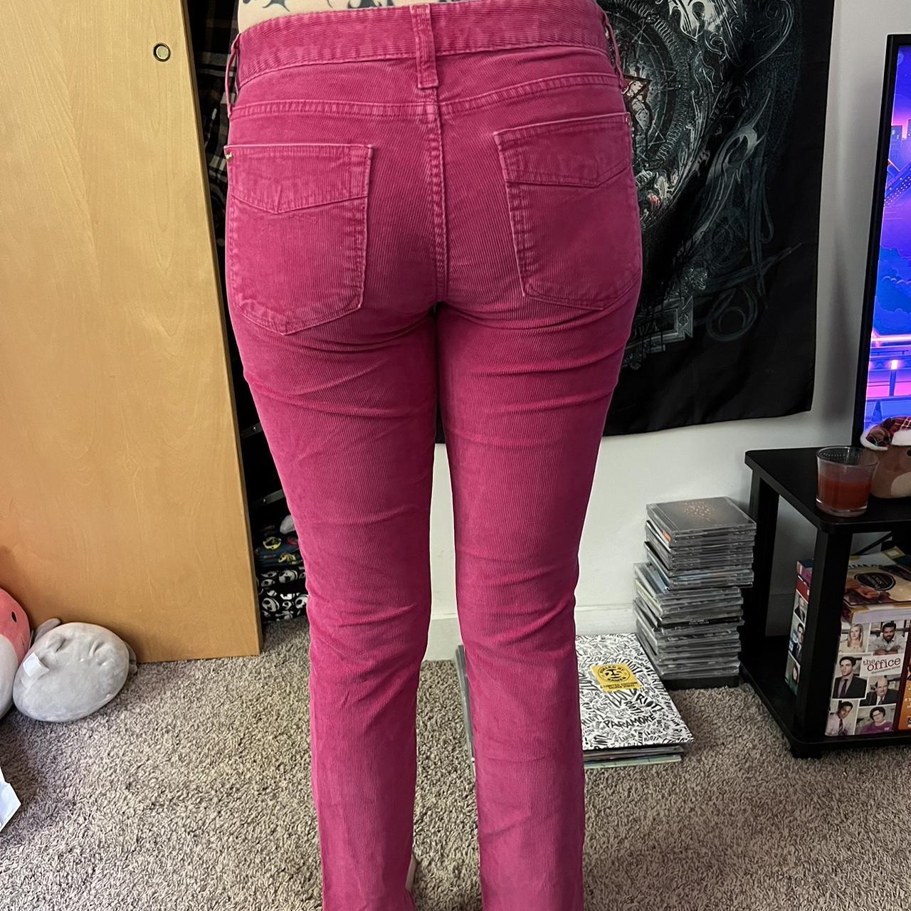 Women's Pink Jeans Depop