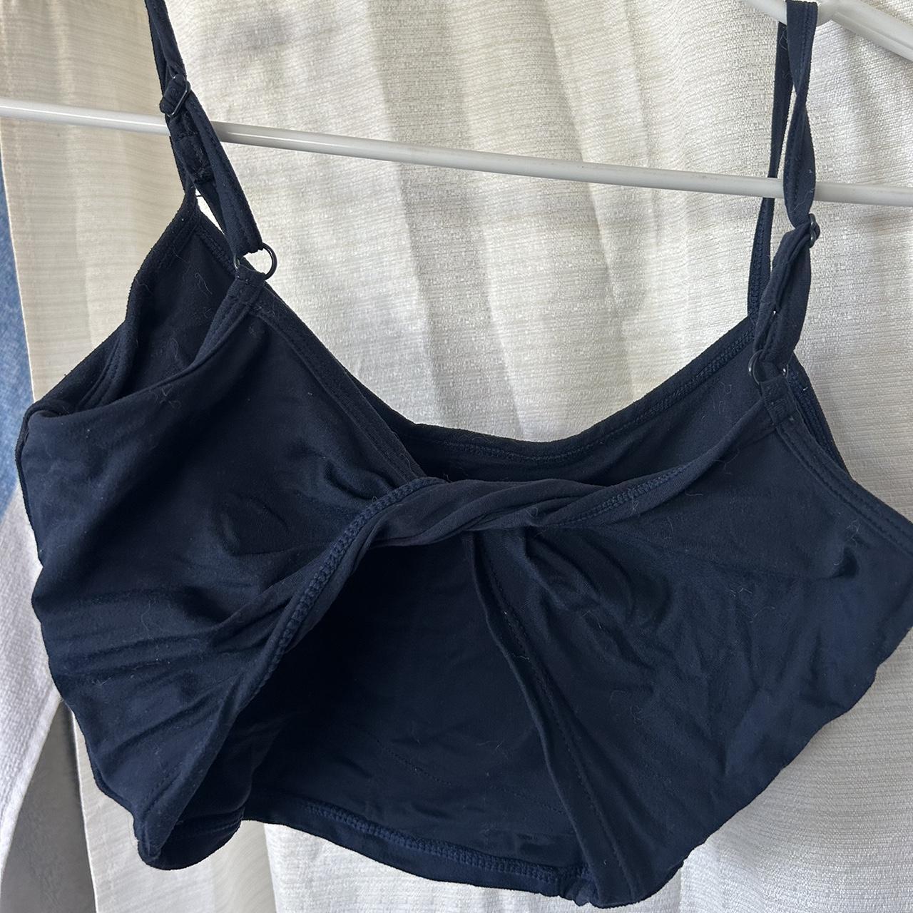 Alphalete open back sports bra Depop