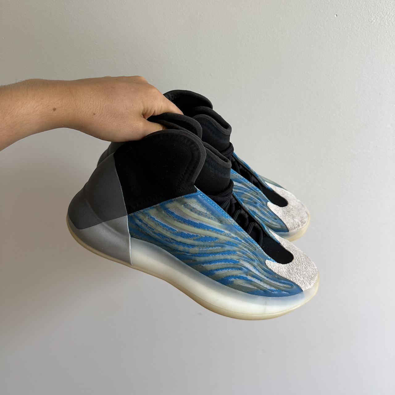 シューズ(男性用) ADIDAS YEEZY BSKTBL \"FROZEN BLUE\" Adidas Yeezy QNTM BSKTBL Frozen Blue Men's Size 13 NEW
