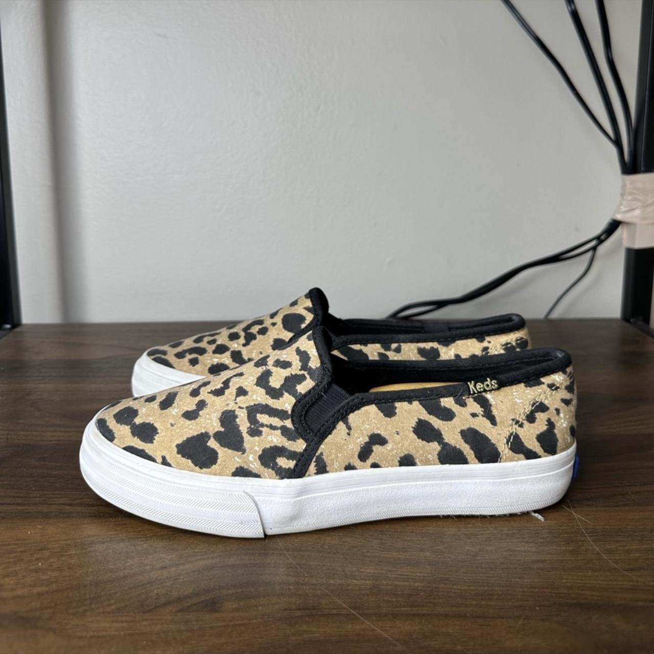 Keds double decker sales leopard