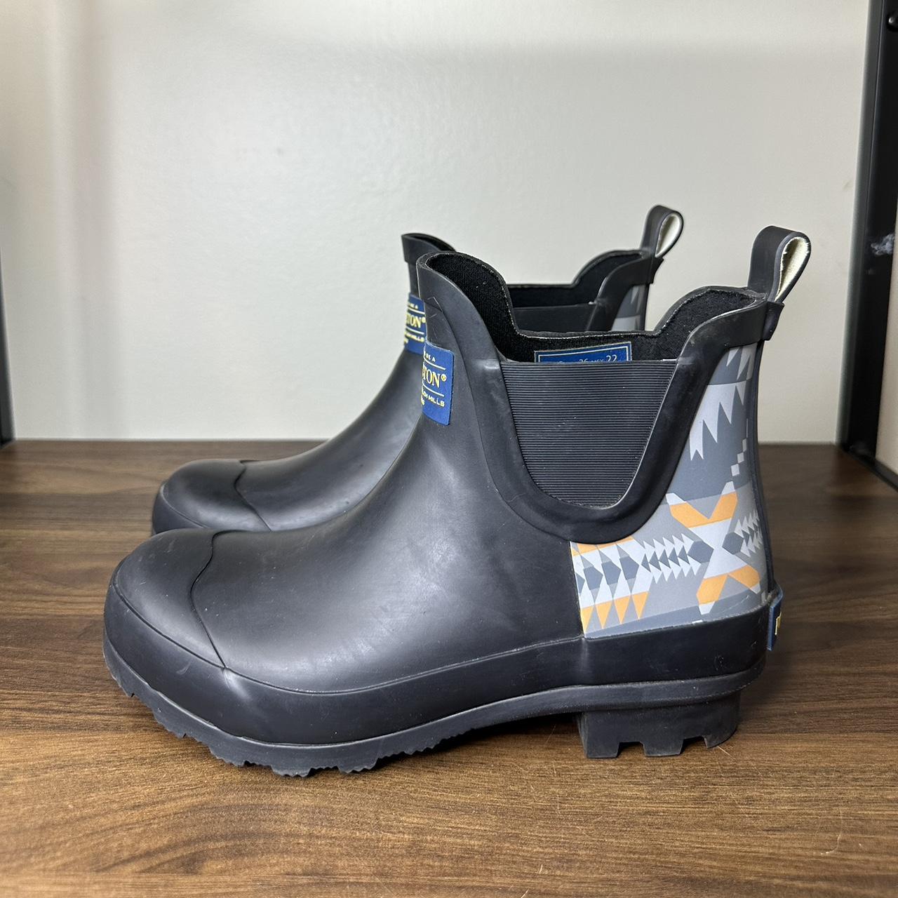 pendleton ankle rain boots
