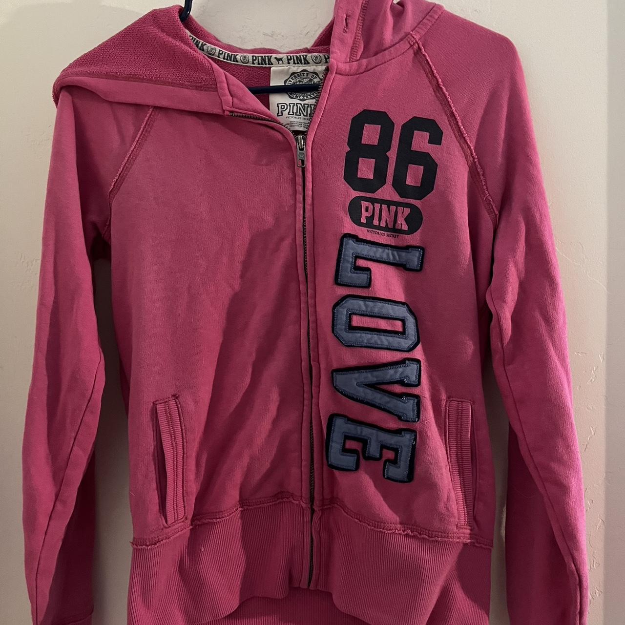 Victoria secret pink zip hotsell up jacket