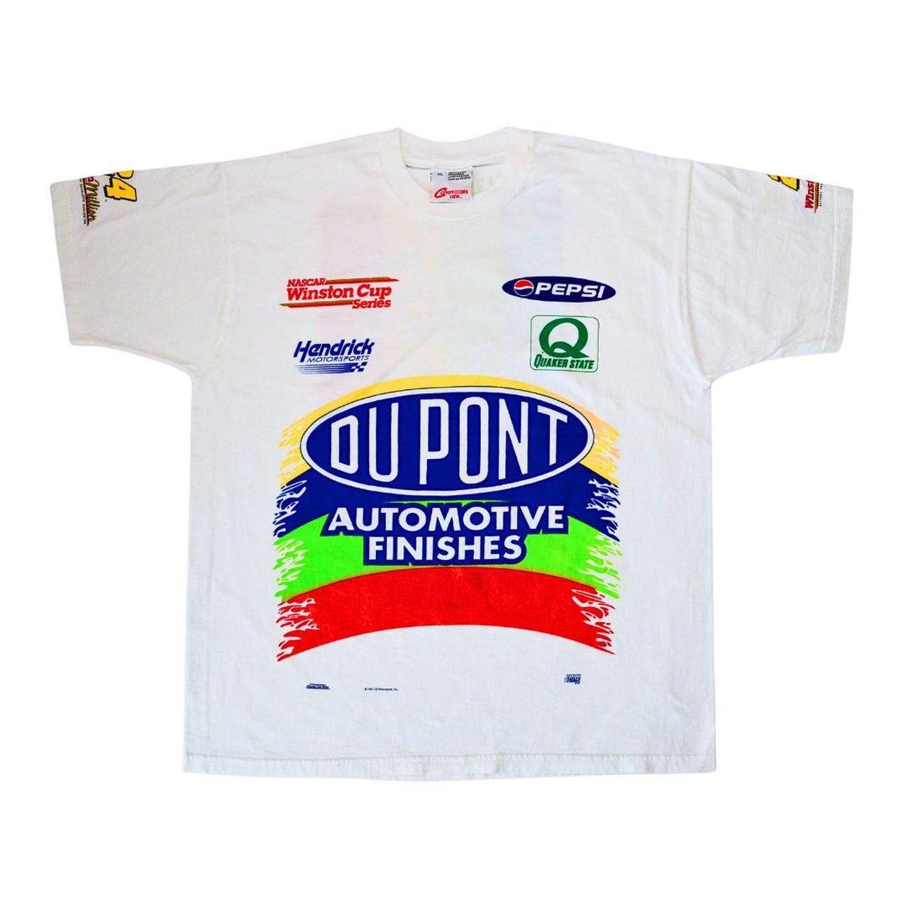 Vintage Nascar Jeff Gordon/DuPont #24 top AOP Shirt XL