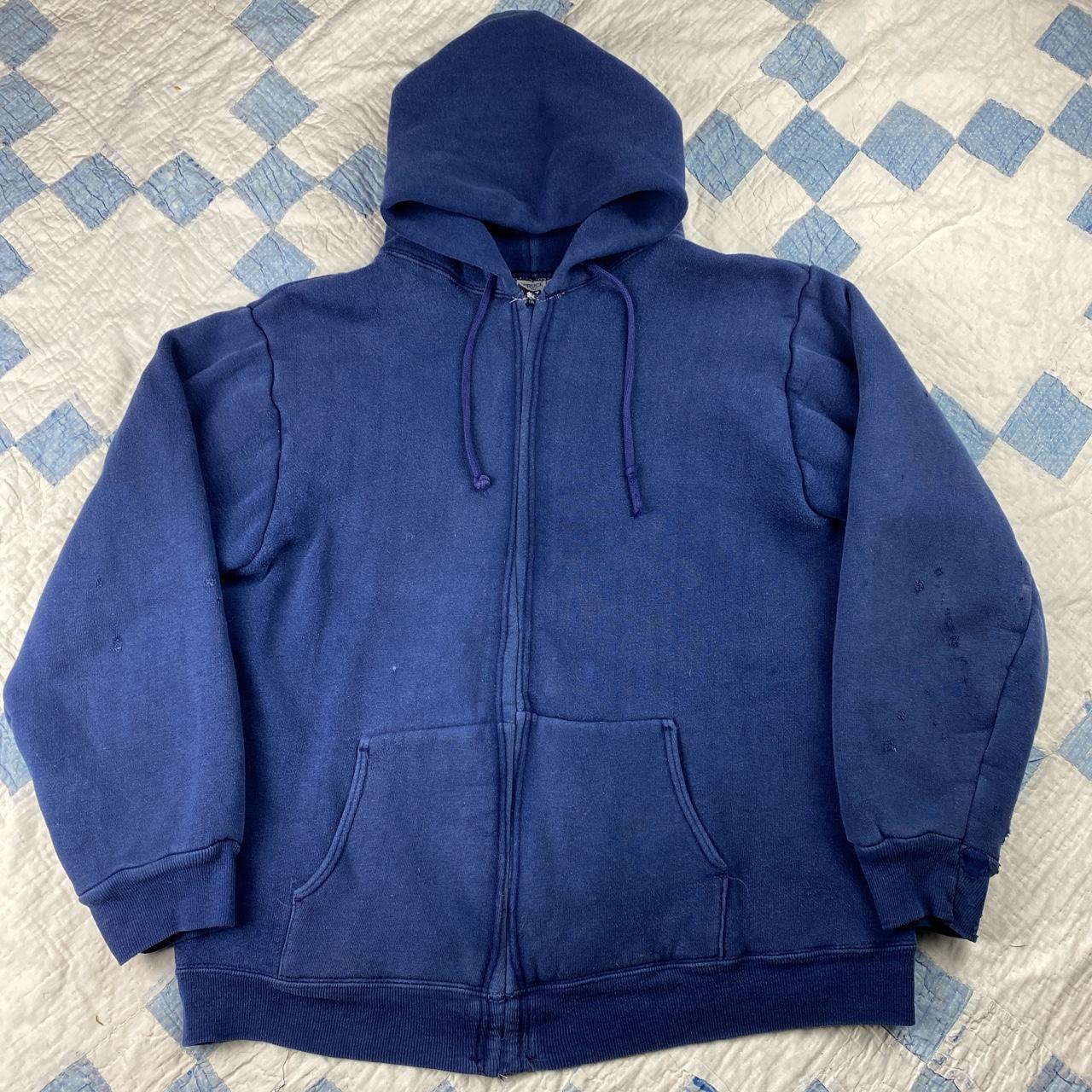 Vintage navy cheap hoodie