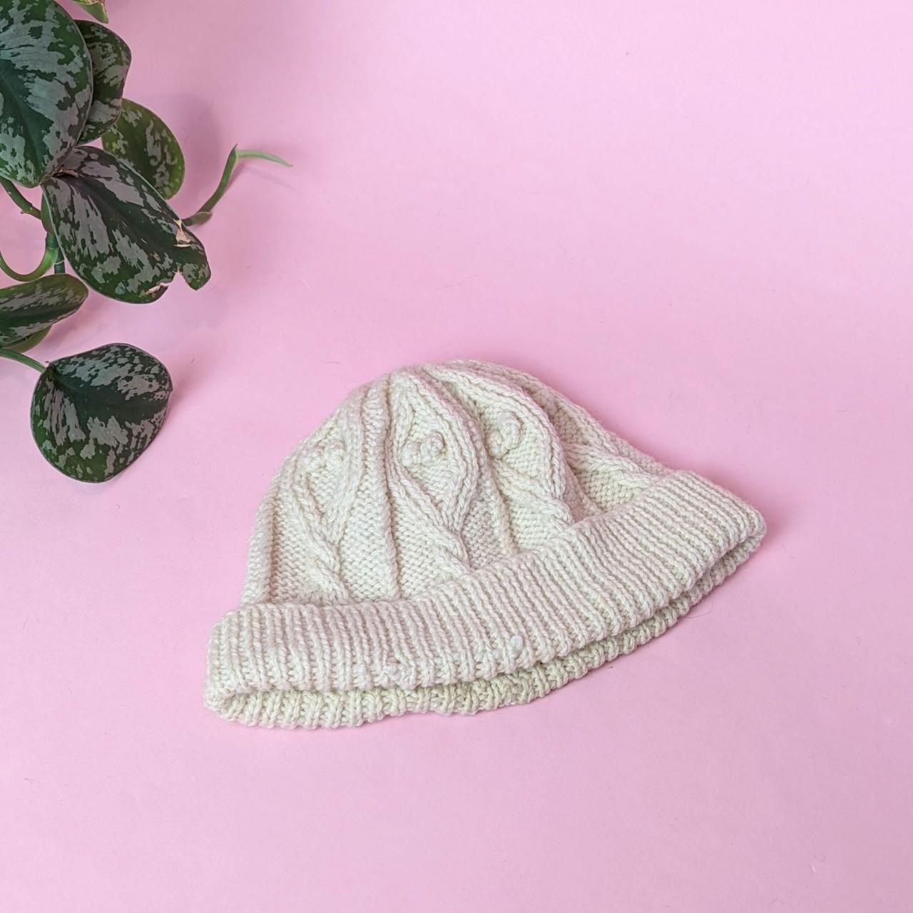 Women's Cream Hat Depop