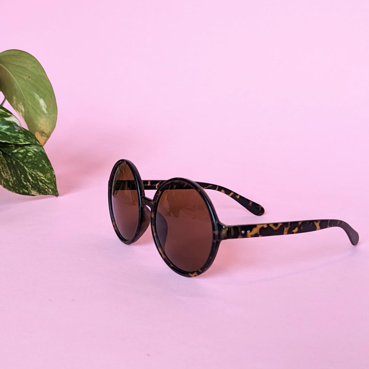 Women's Brown Sunglasses Depop