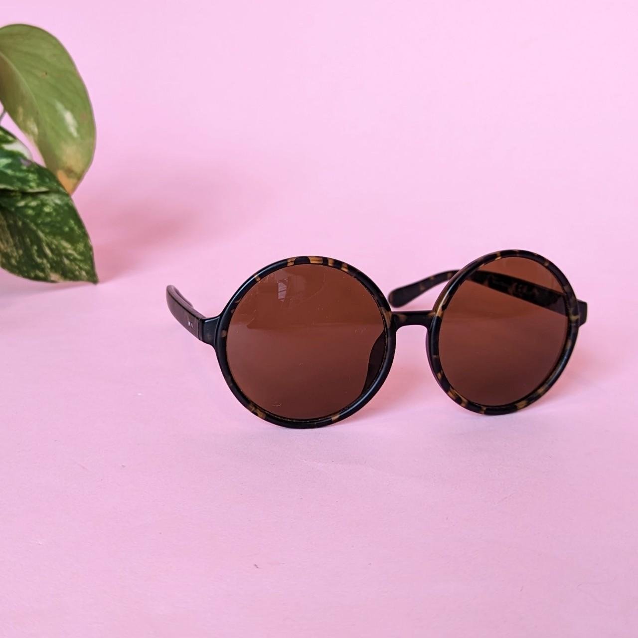 Women's Brown Sunglasses Depop