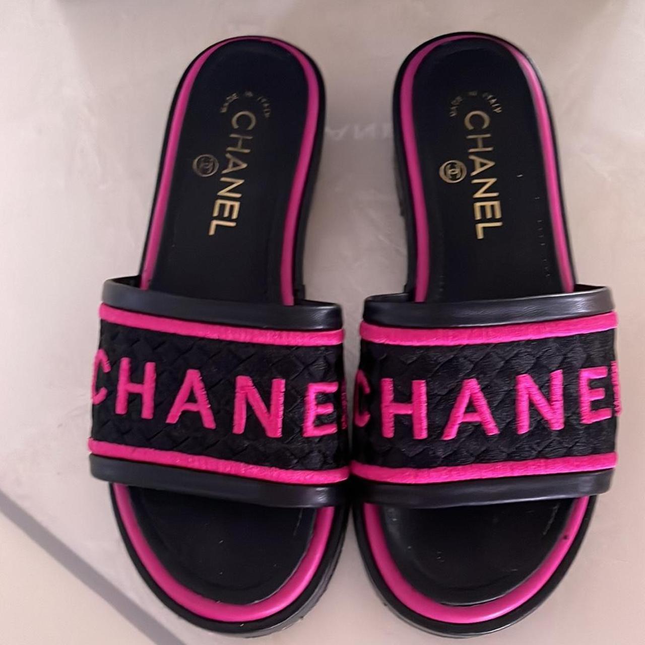 Women's Chanel Sandals | Preowned & Secondhand | Depop