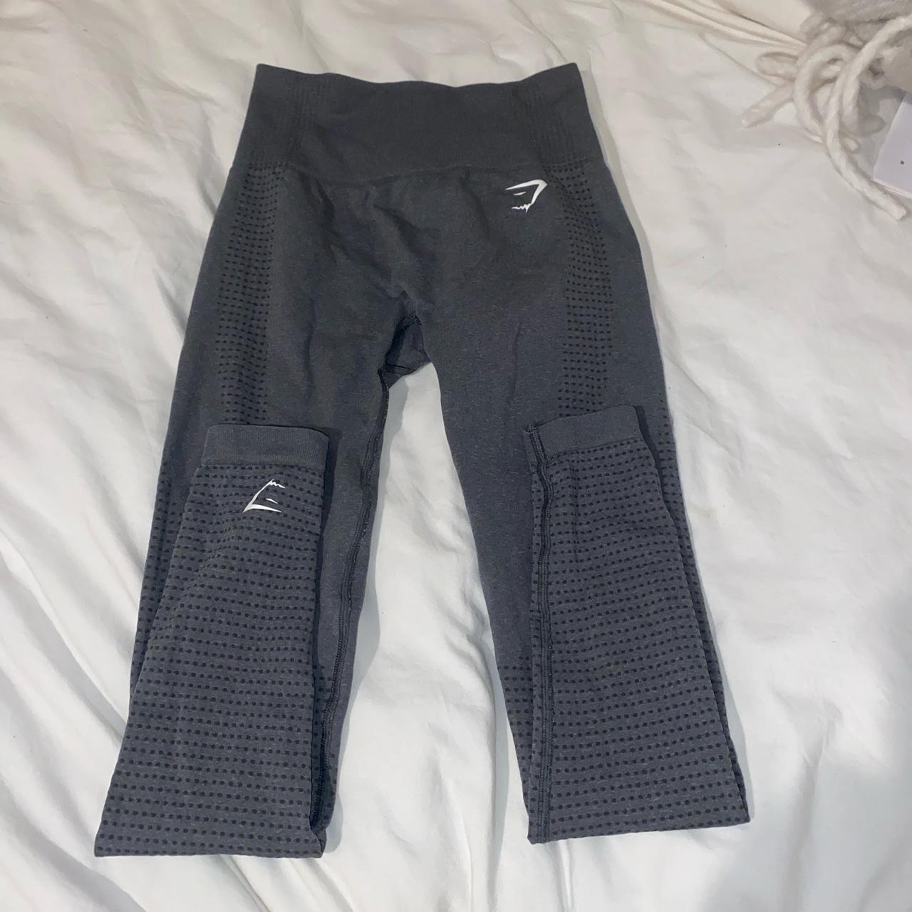 Dark grey gymshark leggings - Depop