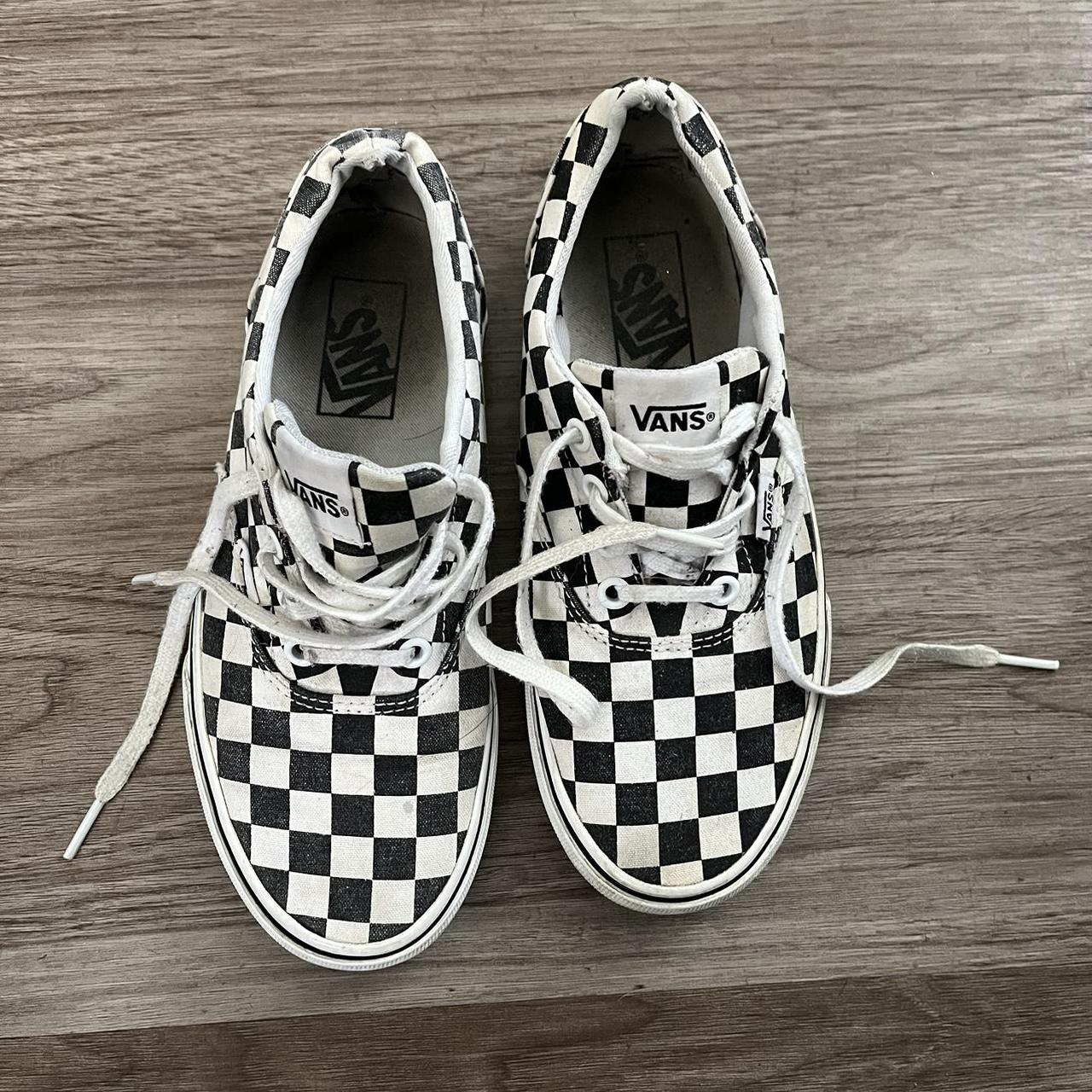 Checkered vans hotsell size 6.5