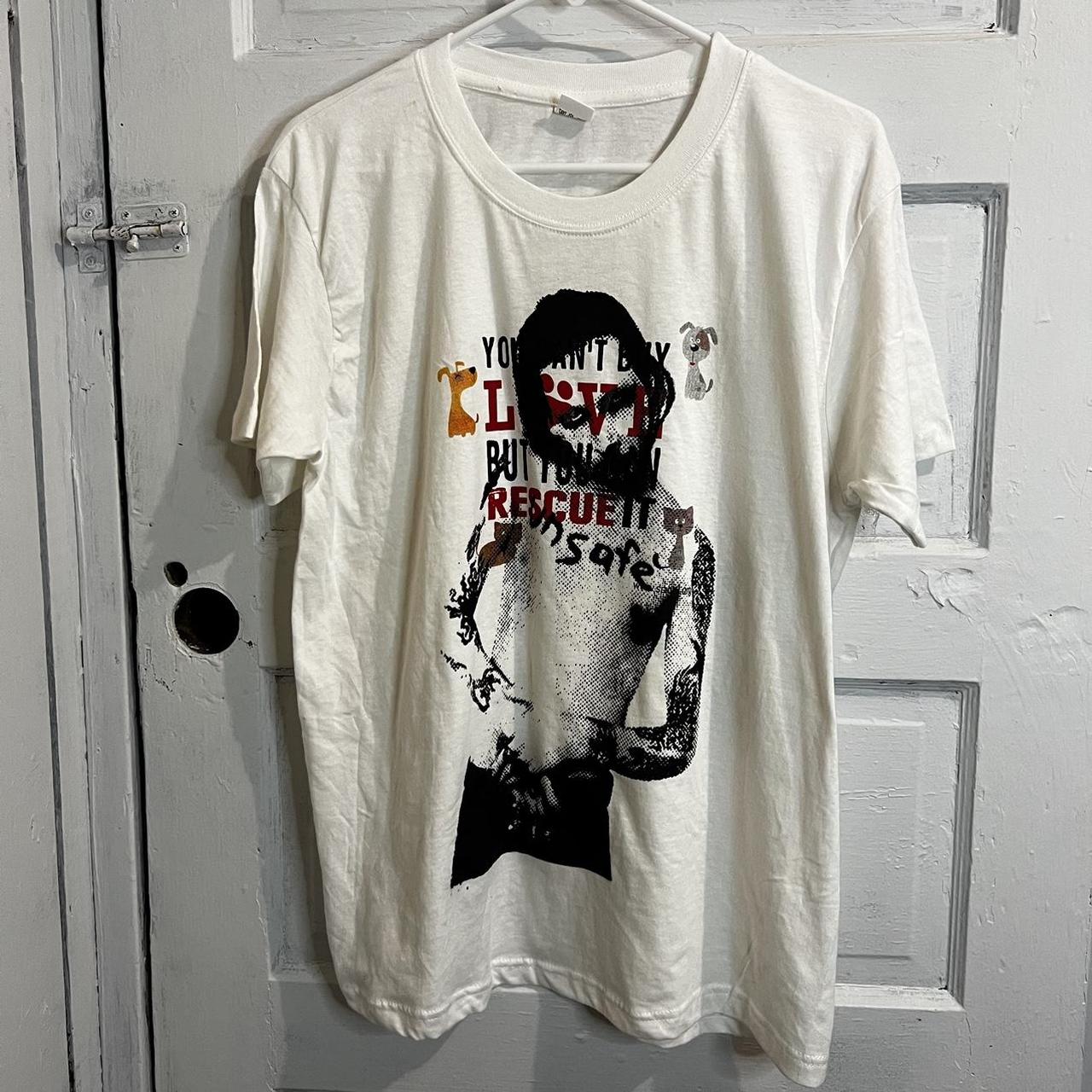 (FREE SHIPPING) MARILYN MANSON UNSAFE T SHIRT... - Depop