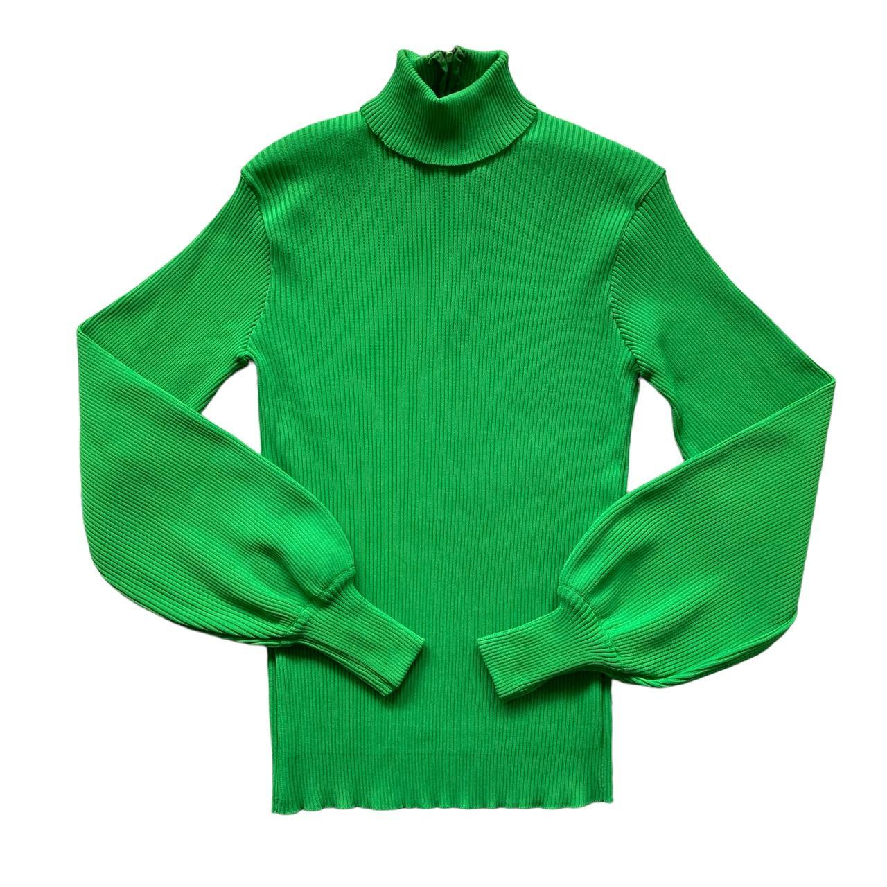 American Vintage Women's Green Jumper Depop