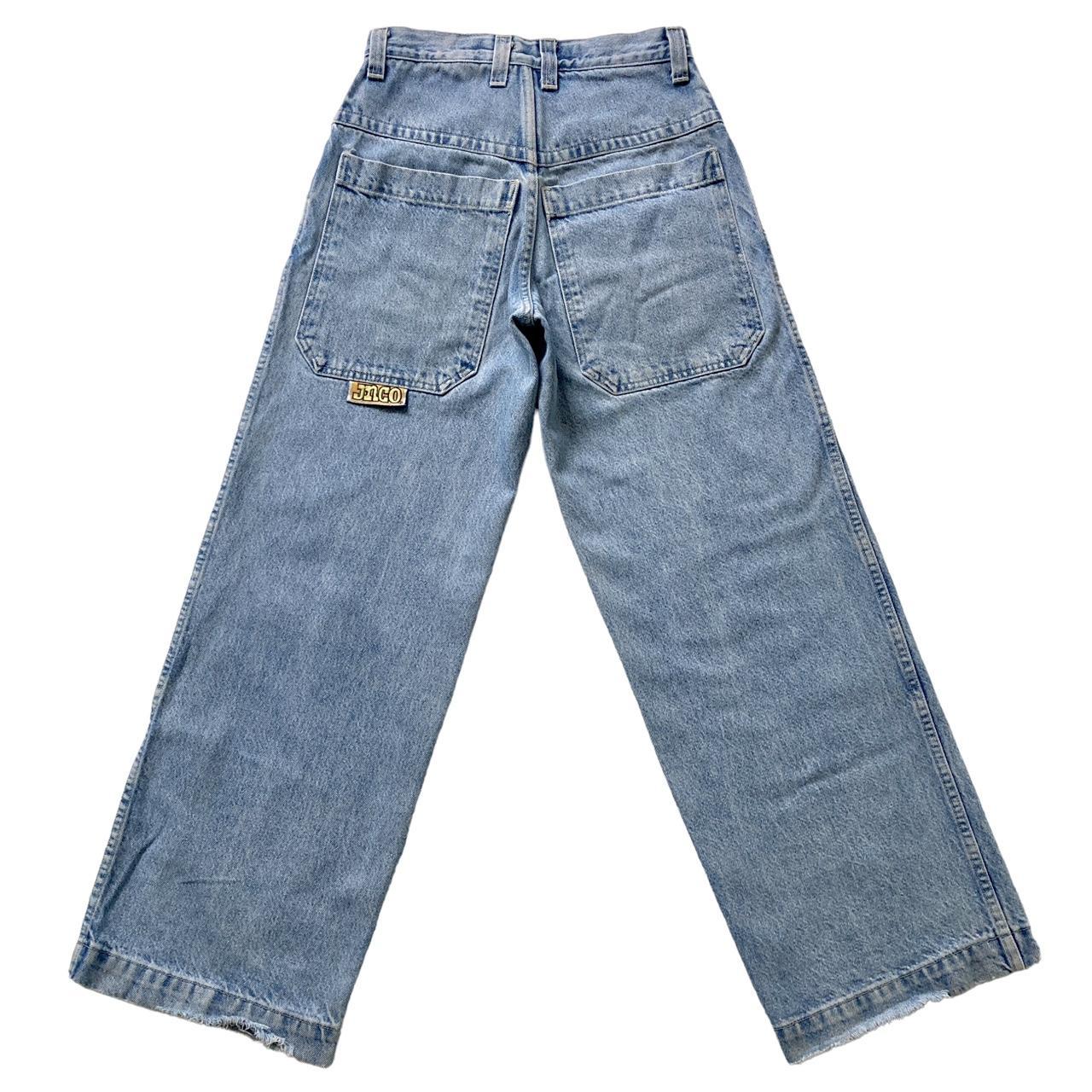 insane vintage 90s super wide leg jeans by JNCO ⭐️... - Depop
