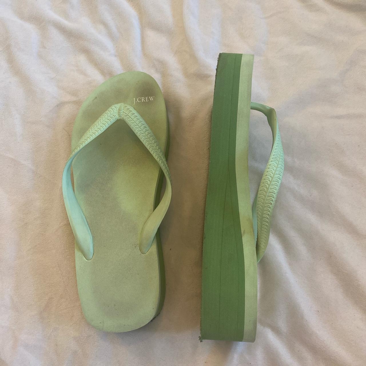 J.Crew Women's Flipflops Depop