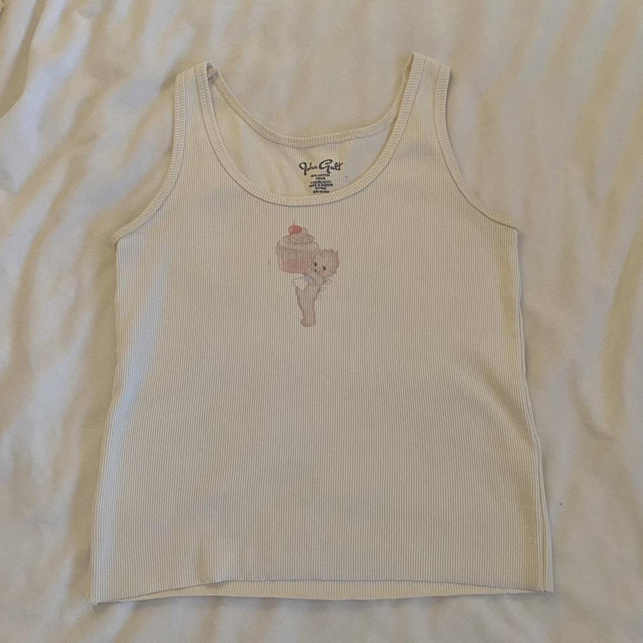 Brandy cupcake baby tank top! Tiny stain see last... Depop