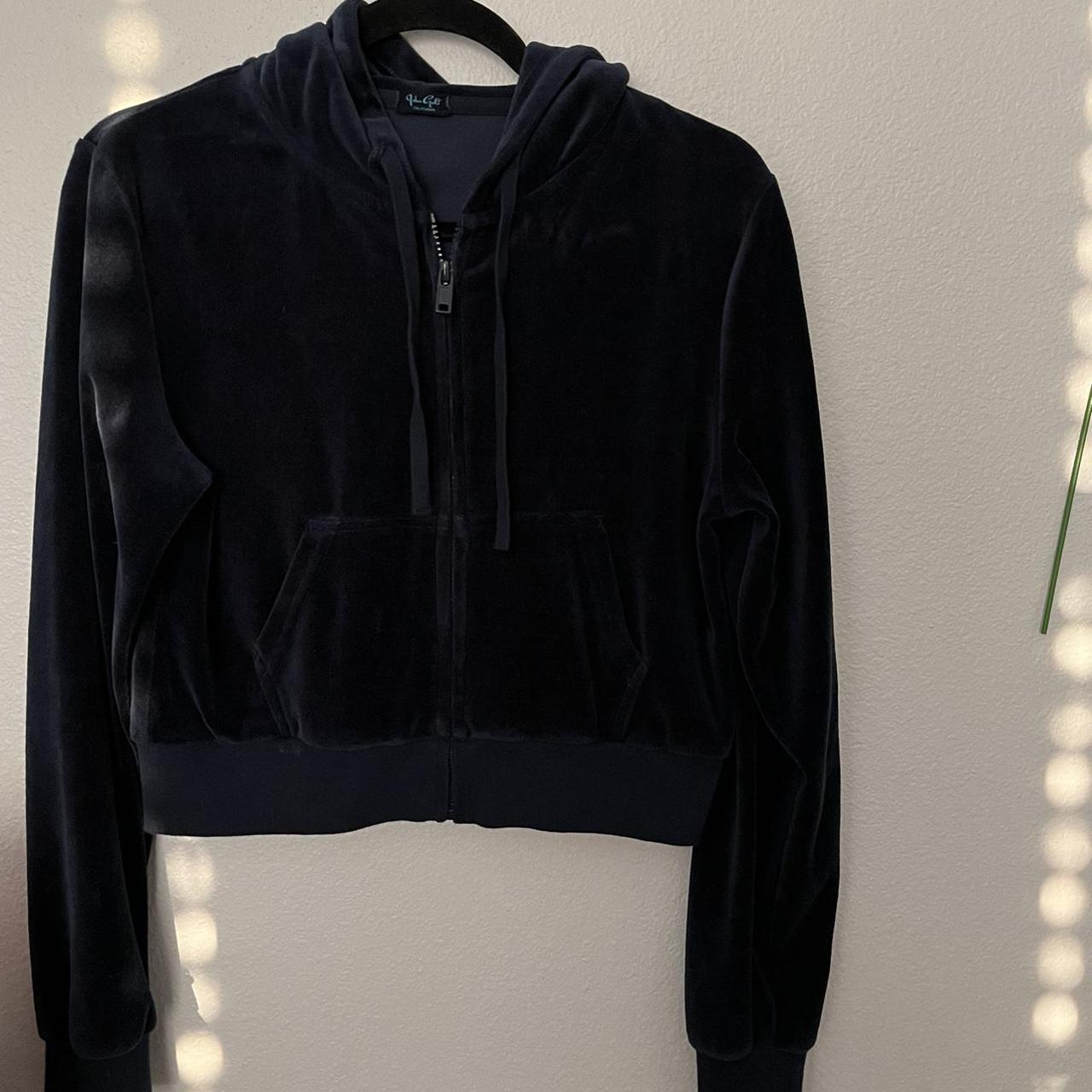 Brandy Melville Women's Navy Jacket Depop