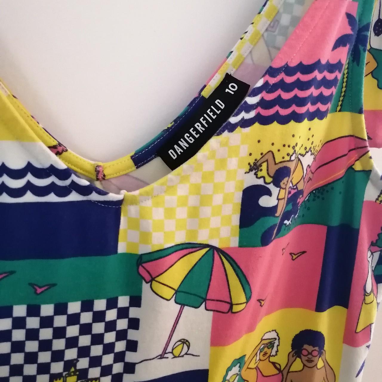 Dangerfield Beach Summer Colourful pattern 10 - Depop