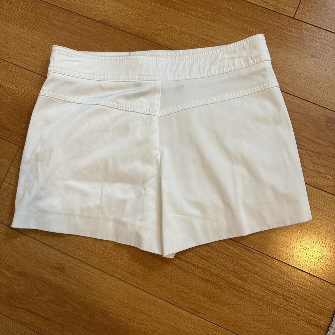 White cargo skort - Depop